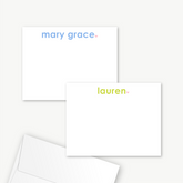 Name Heart Flat Card Set